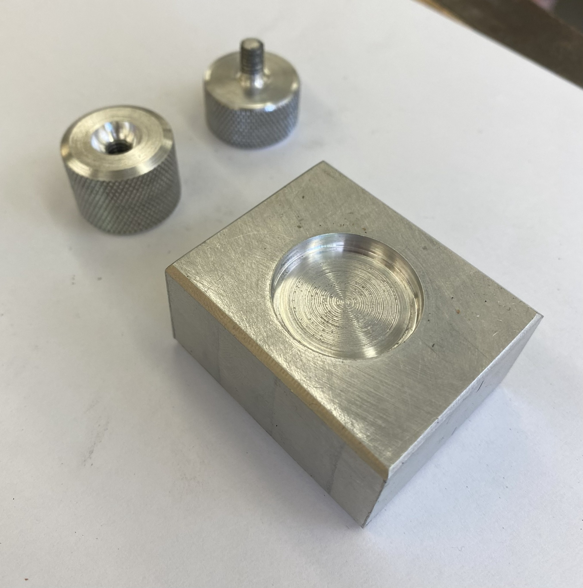 Machined metal components